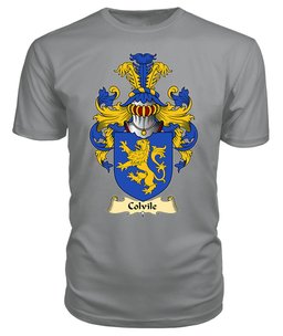 ScotsTee Colvile Coat Of Arms Family Crest England V23 T Shirt