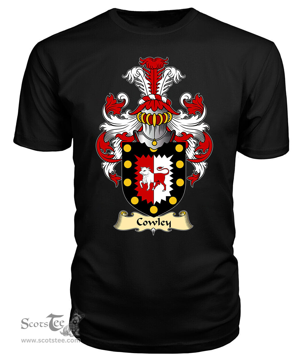 ScotsTee Cowley Coat Of Arms Family Crest England V23 T Shirt