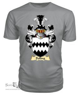 ScotsTee Dolling Coat Of Arms Family Crest England V23 T Shirt