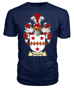 ScotsTee Diamond Coat Of Arms Family Crest England V23 T Shirt