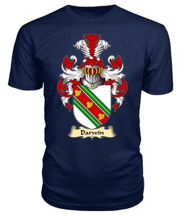 ScotsTee Darwin Coat Of Arms Family Crest England V23 T Shirt