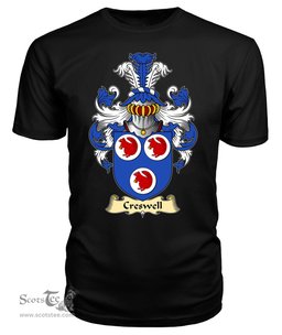 ScotsTee Creswell Coat Of Arms Family Crest England V23 T Shirt