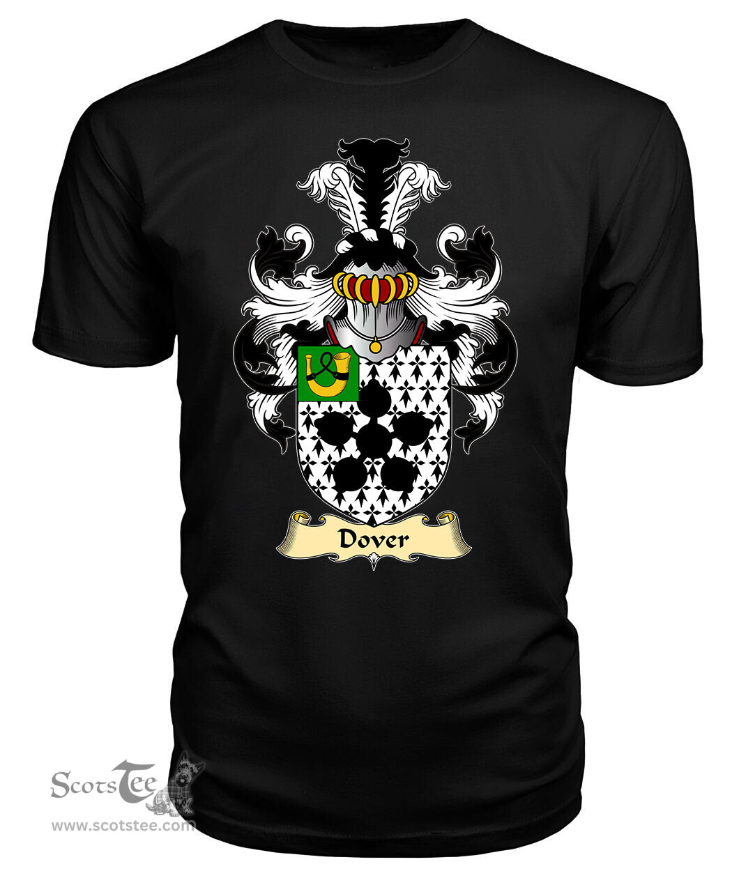 ScotsTee Dover Coat Of Arms Family Crest England V23 T Shirt