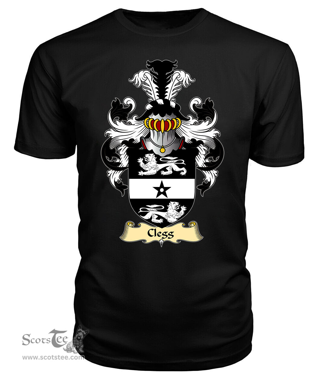 ScotsTee Clegg Coat Of Arms Family Crest England V23 T Shirt