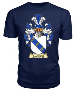 ScotsTee Clapman Coat Of Arms Family Crest England V23 T Shirt