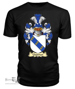ScotsTee Clapman Coat Of Arms Family Crest England V23 T Shirt