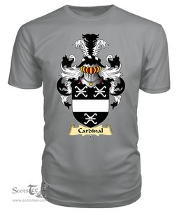 ScotsTee Cardinal (l) Coat Of Arms Family Crest England V23 T Shirt