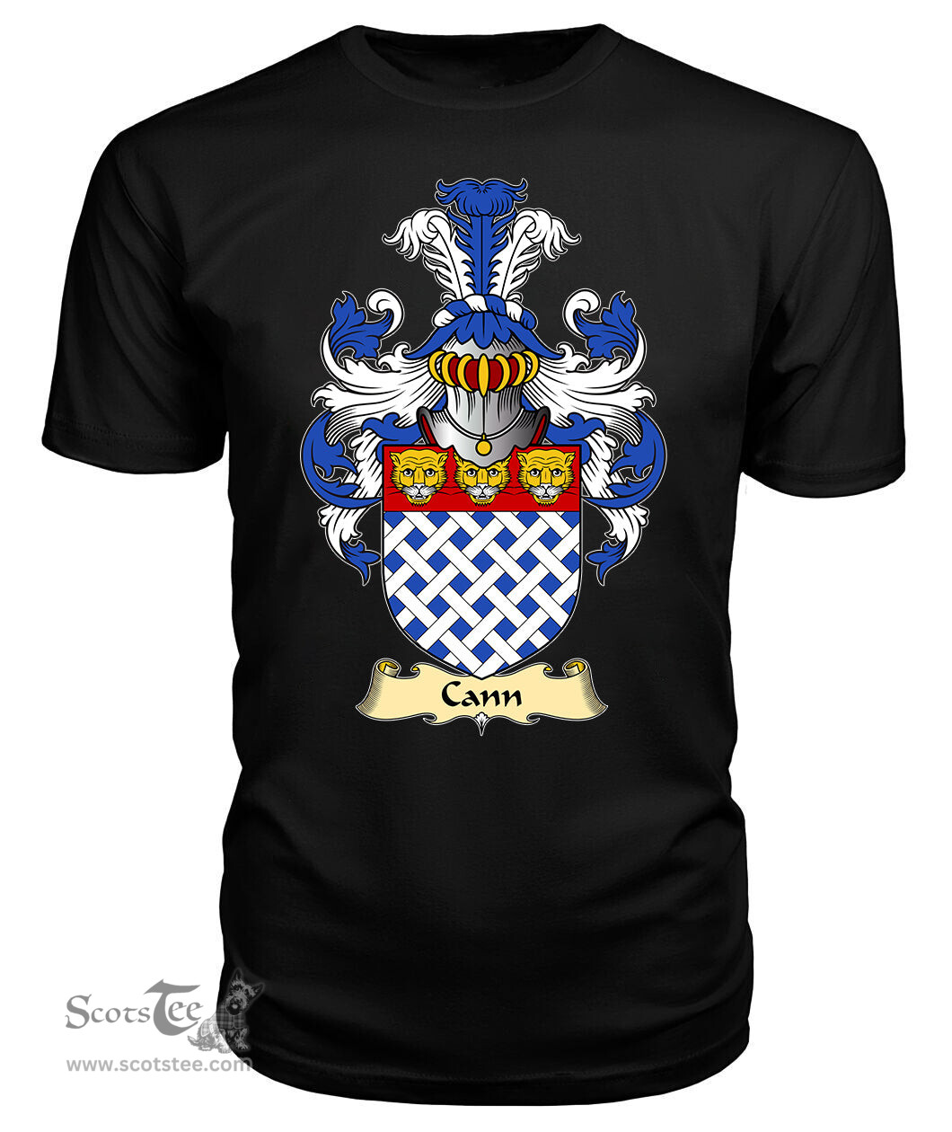 ScotsTee Cann Coat Of Arms Family Crest England V23 T Shirt
