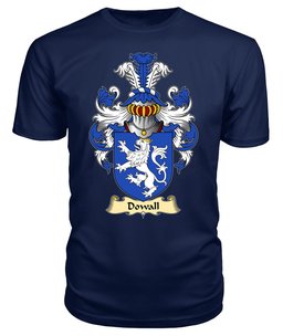 ScotsTee Dowall Coat Of Arms Family Crest England V23 T Shirt