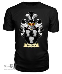ScotsTee Delafield Coat Of Arms Family Crest England V23 T Shirt