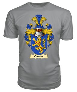 ScotsTee Cousin (s) or Cosyn Coat Of Arms Family Crest England V23 T Shirt