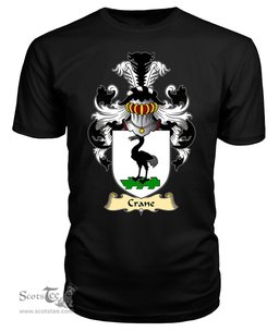 ScotsTee Crane I Coat Of Arms Family Crest England V23 T Shirt