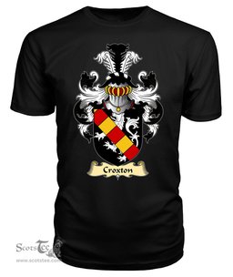 ScotsTee Croxton Coat Of Arms Family Crest England V23 T Shirt