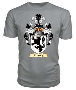 ScotsTee Cressey or Cressy Coat Of Arms Family Crest England V23 T Shirt