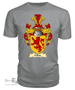 ScotsTee Coley Coat Of Arms Family Crest England V23 T Shirt