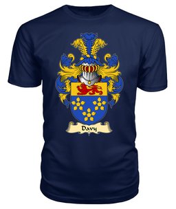 ScotsTee Davy Coat Of Arms Family Crest England V23 T Shirt
