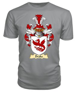 ScotsTee Drake Coat Of Arms Family Crest England V23 T Shirt