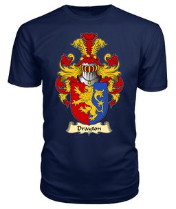 ScotsTee Drayton Coat Of Arms Family Crest England V23 T Shirt