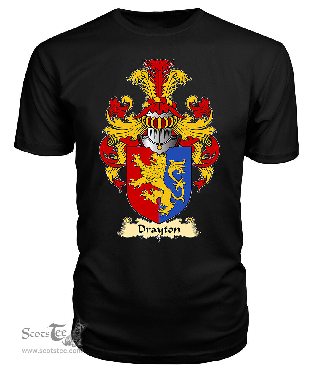 ScotsTee Drayton Coat Of Arms Family Crest England V23 T Shirt