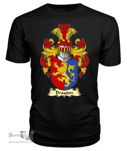 ScotsTee Drayton Coat Of Arms Family Crest England V23 T Shirt