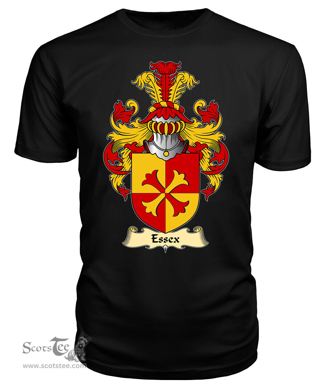 ScotsTee Essex Coat Of Arms Family Crest England V23 T Shirt