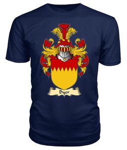 ScotsTee Dyer Coat Of Arms Family Crest England V23 T Shirt