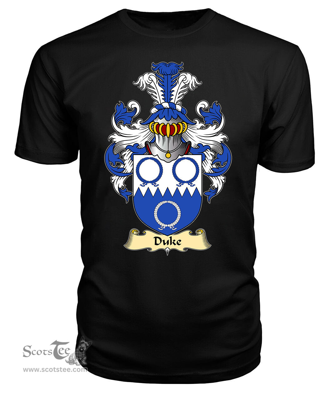 ScotsTee Duke Coat Of Arms Family Crest England V23 T Shirt