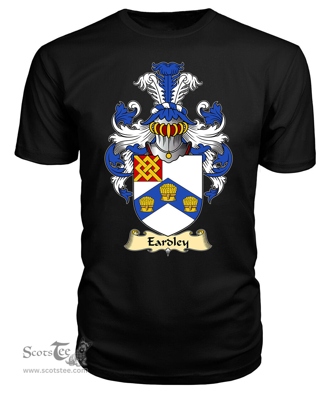 ScotsTee Eardley Coat Of Arms Family Crest England V23 T Shirt