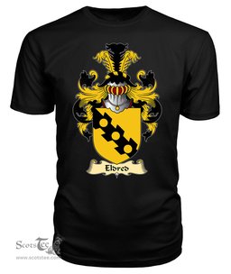 ScotsTee Eldred or Eldridge Coat Of Arms Family Crest England V23 T Shirt