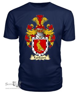 ScotsTee Fairbairn or Fairburn II Coat Of Arms Family Crest England V23 T Shirt