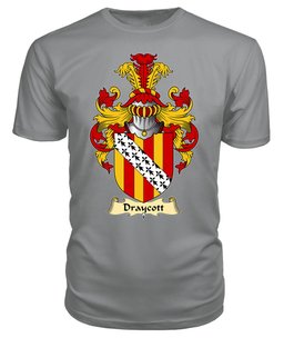 ScotsTee Draycott Coat Of Arms Family Crest England V23 T Shirt