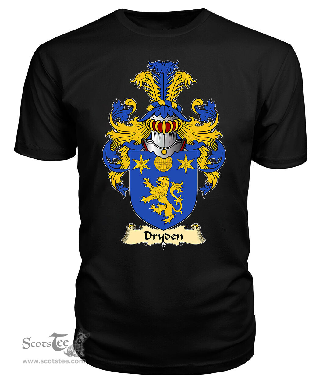 ScotsTee Dryden Coat Of Arms Family Crest England V23 T Shirt