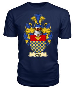 ScotsTee Drax Coat Of Arms Family Crest England V23 T Shirt