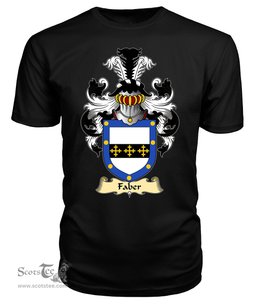 ScotsTee Faber Coat Of Arms Family Crest England V23 T Shirt