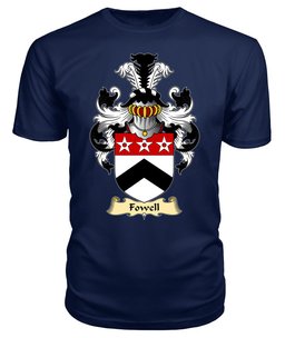 ScotsTee Fowell or Vowell Coat Of Arms Family Crest England V23 T Shirt