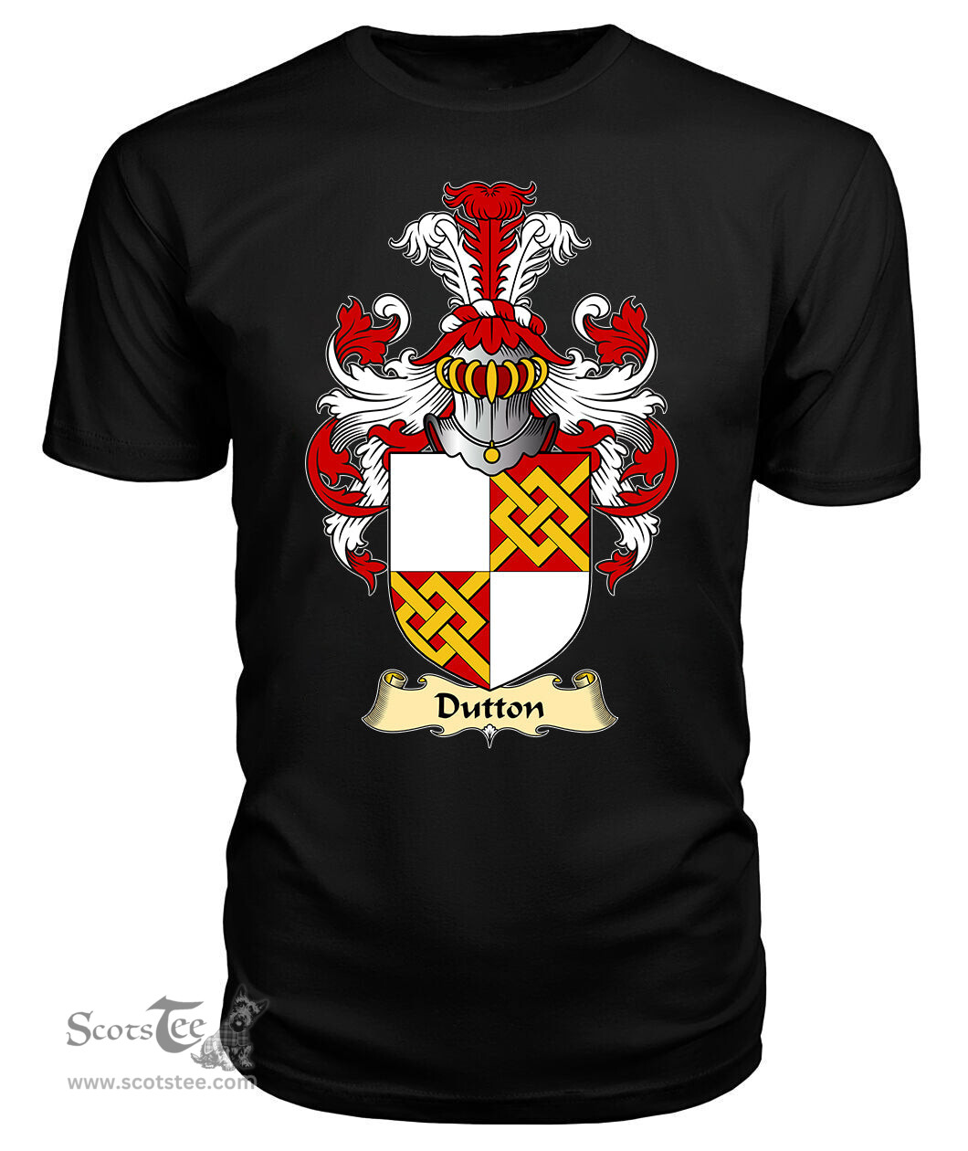 ScotsTee Dutton Coat Of Arms Family Crest England V23 T Shirt