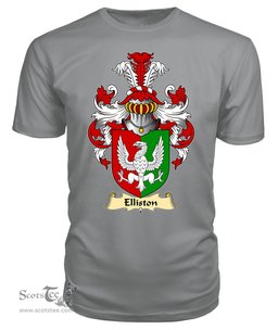 ScotsTee Elliston Coat Of Arms Family Crest England V23 T Shirt
