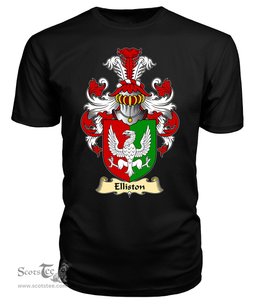 ScotsTee Elliston Coat Of Arms Family Crest England V23 T Shirt