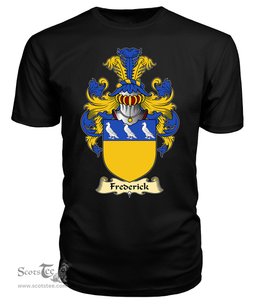 ScotsTee Frederick Coat Of Arms Family Crest England V23 T Shirt