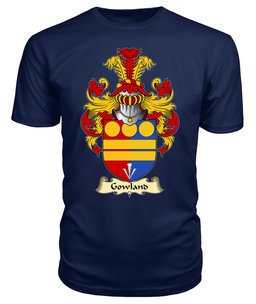 ScotsTee Gowland Coat Of Arms Family Crest England V23 T Shirt