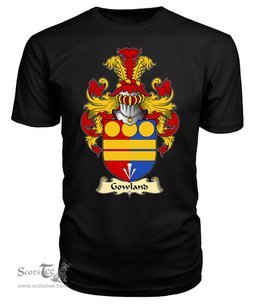 ScotsTee Gowland Coat Of Arms Family Crest England V23 T Shirt