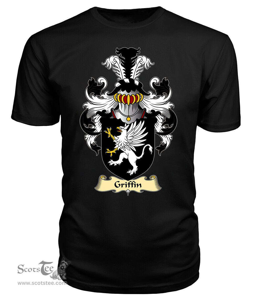 ScotsTee Griffin I Coat Of Arms Family Crest England V23 T Shirt