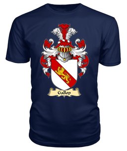 ScotsTee Gallop Coat Of Arms Family Crest England V23 T Shirt