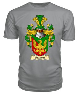 ScotsTee Greaves Coat Of Arms Family Crest England V23 T Shirt