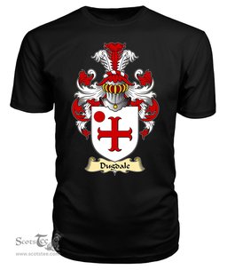 ScotsTee Dugdale Coat Of Arms Family Crest England V23 T Shirt