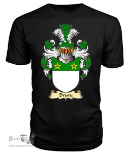 ScotsTee Drury Coat Of Arms Family Crest England V23 T Shirt