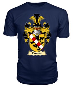 ScotsTee Fawcett Coat Of Arms Family Crest England V23 T Shirt