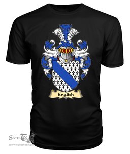 ScotsTee English Coat Of Arms Family Crest England V23 T Shirt