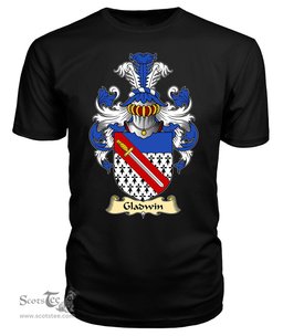 ScotsTee Gladwin Coat Of Arms Family Crest England V23 T Shirt