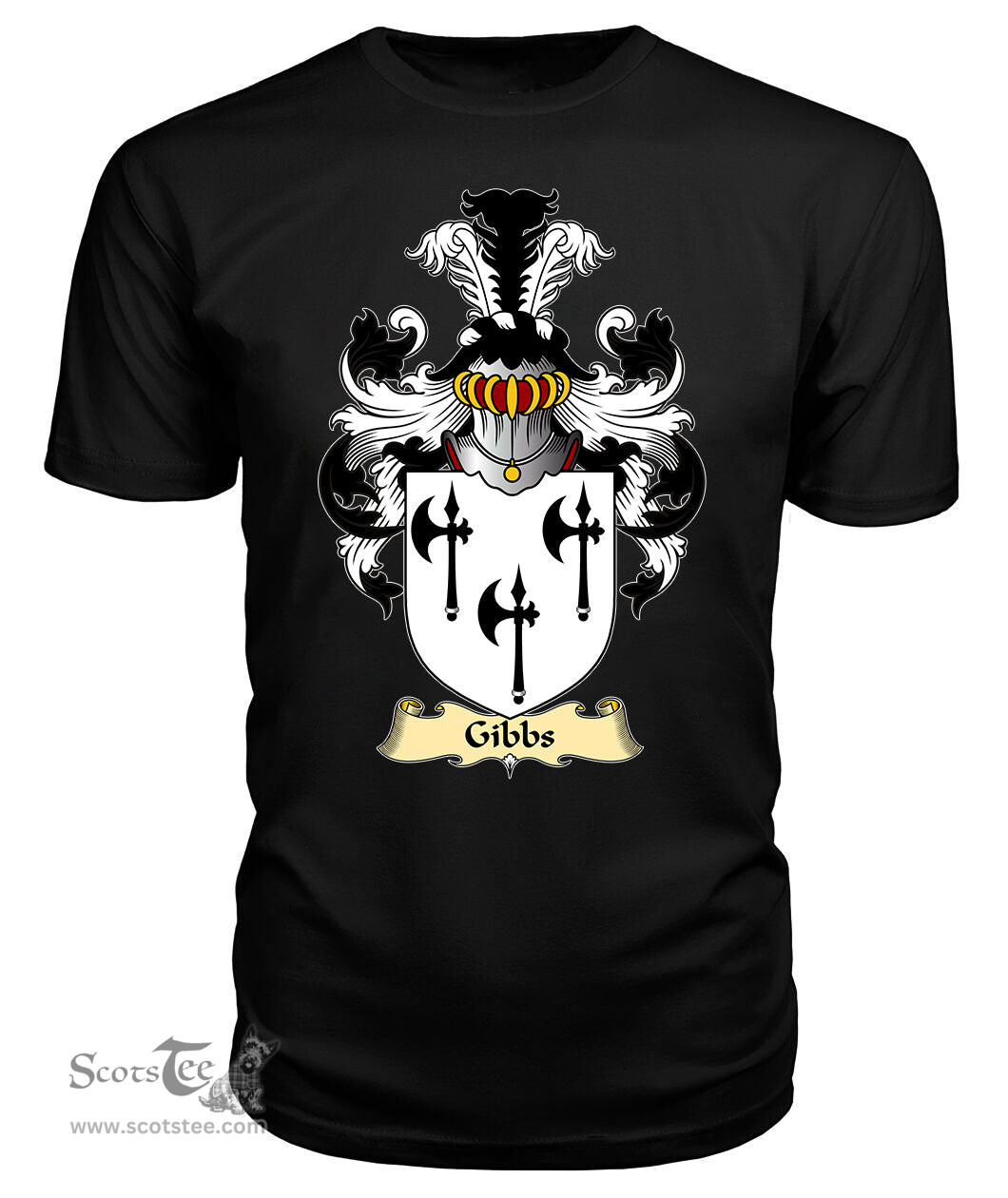 ScotsTee Gibbs Coat Of Arms Family Crest England V23 T Shirt